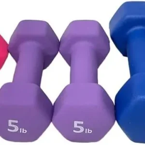 Neoprene Coated Dumbbell Hand Weight Set